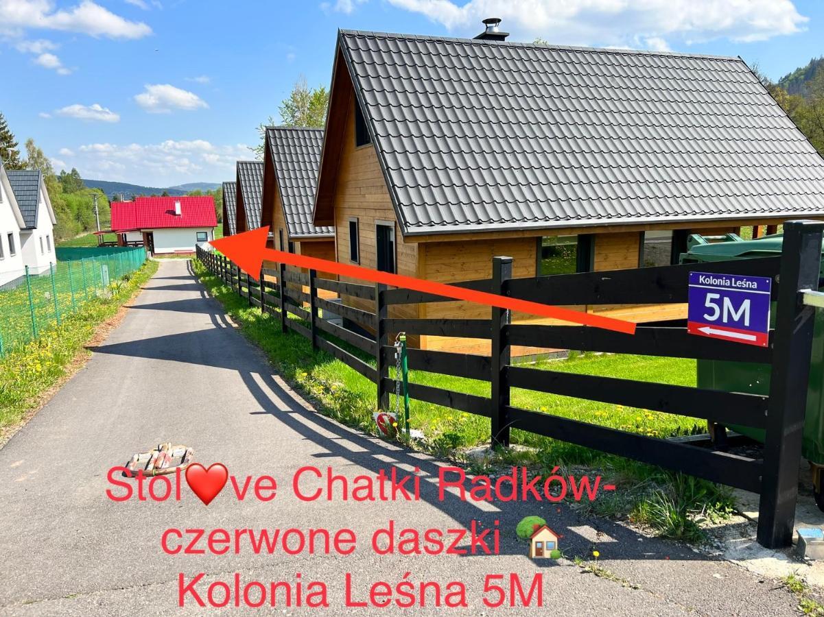 Stolove Chatki Radkow Exterior foto